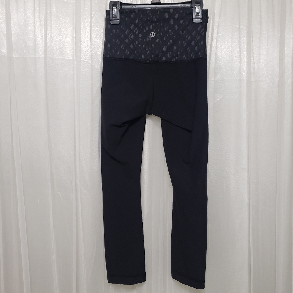 Lululemon Sz 2 Wunder Under Hi-Rise Crop 21" - Picture 6 of 12